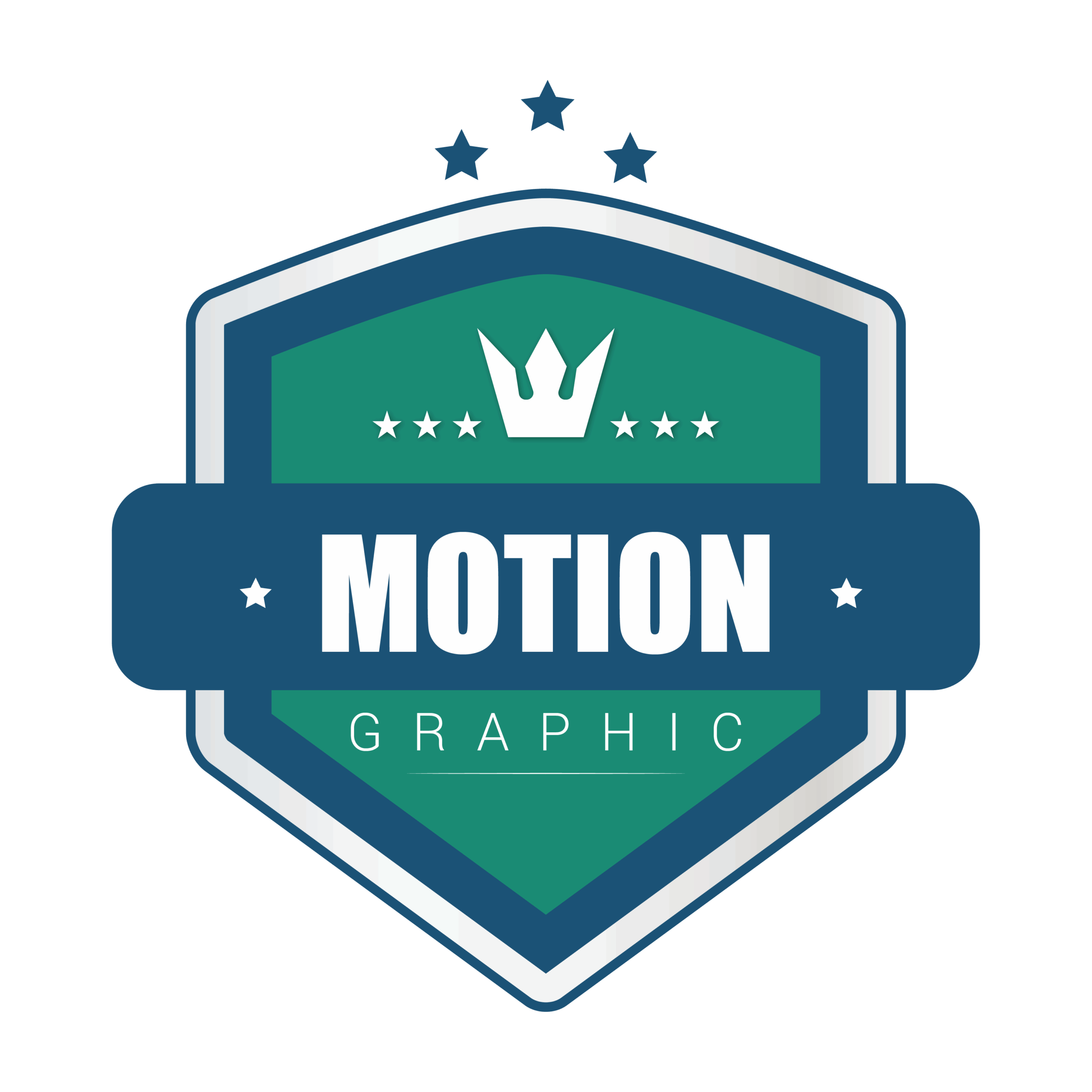motion graphic badge