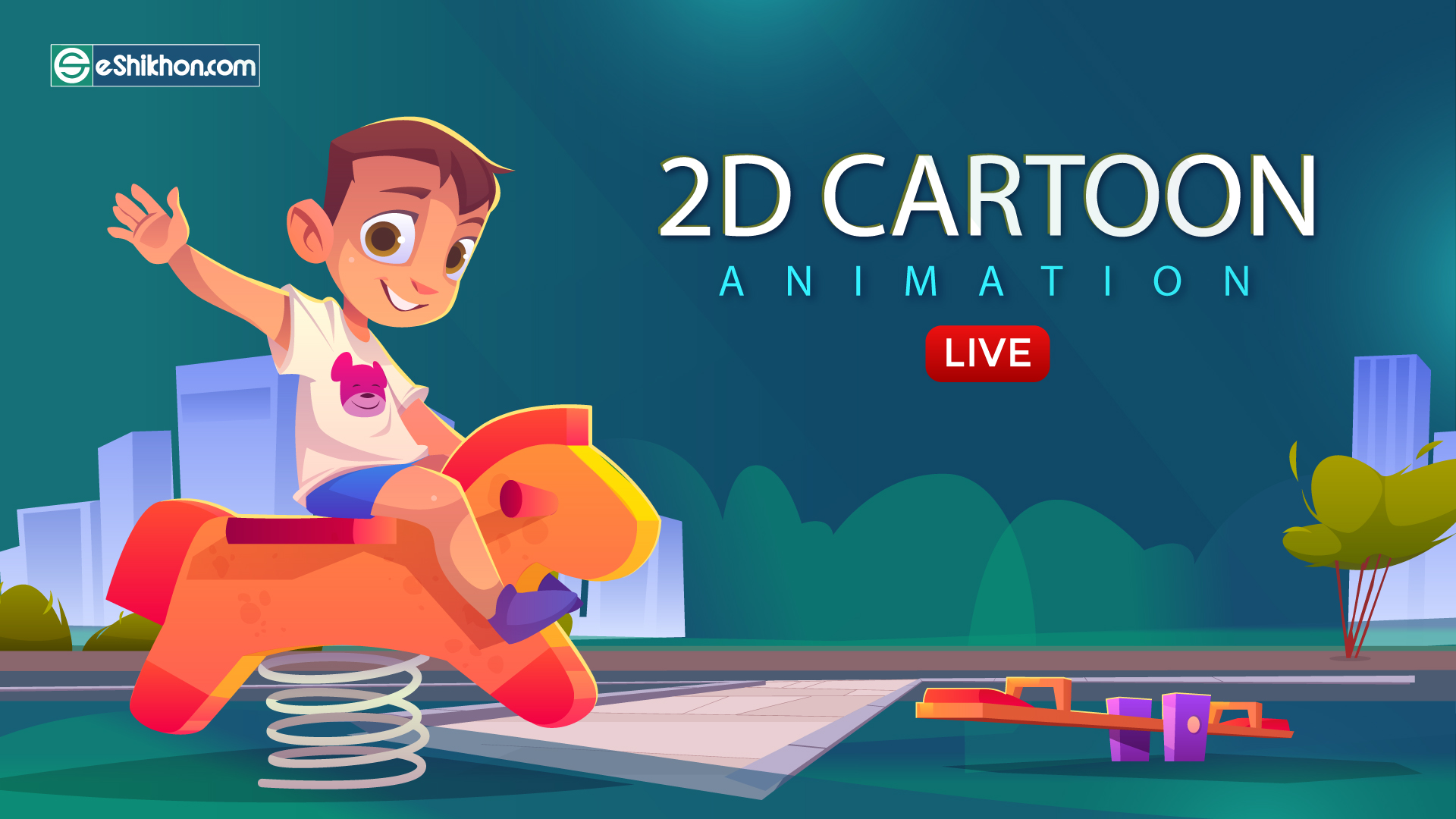 Professional 2D Cartoon Character Animation Live Course  -  ইশিখন.কম | Top Best Online Freelancing Training Courses Institute in  Bangladesh