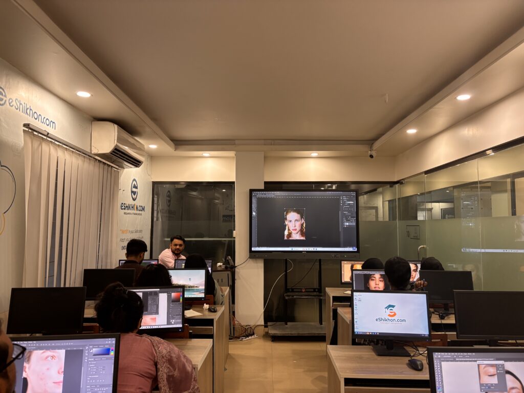 graphic design classroom